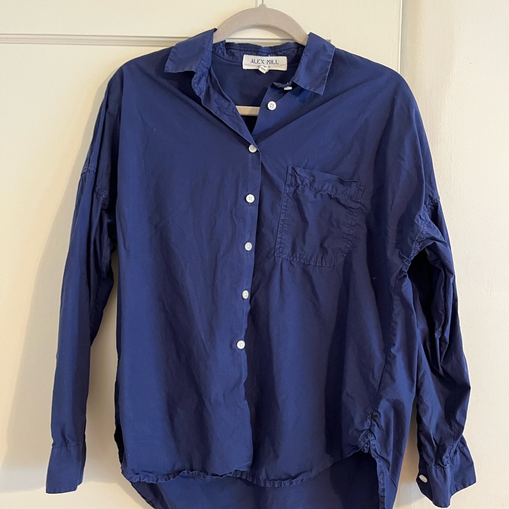 Alex Mill Blue Button Down Shirt